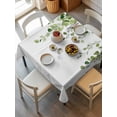 thumbnail image 6 of Green Eucalyptus Leaves Table Cloth, Weeping Spring Botanical Summer Waterproof Tablecloth for Square Tables, Reusable Washable Fabric Table Cover for Restaurant Kitchen Dining Tables 60"x60", 6 of 6