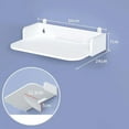 thumbnail image 3 of HUGFEGWE Wall Mount Projector, Shelf Rack, Punching Independent, Versatile Space, Saving Decorative, Projector Storage Rack for Bedroom Office, Wall Mounted Floating Stand (Small) CJB91-6118, 3 of 8