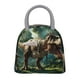 thumbnail image 1 of Fotbe Green Forest Dinosaur Bolsa de Almuerzo con Estampado, Lonchera Aislada, Contenedor de Comida Reutilizable Tipo Cooler a Prueba de Fugas, 1 of 6