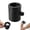 Black, variant on Men's Shower Head Massager,Men's Bathroom Shower Head,Universal Handheld Bathroom Heated Massager,Course Hole Design,Strong Water Flow,Durable for Home and Bath Use