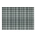 thumbnail image 1 of Abstract Cutting Board, Dark Toned Checkered Gaelic Culture Symbolic National Pattern, Decorative Tempered Glass Cutting and Serving Board, Small Size, Charcoal Grey Dimgrey, by Ambesonne, 1 of 1