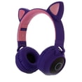 thumbnail image 1 of Cute Ear Bluetooth 5.0 Auriculares con cancelación de ruido LED Auriculares de 3,5 mm con micrófono kenally EL4101-05, 1 of 2