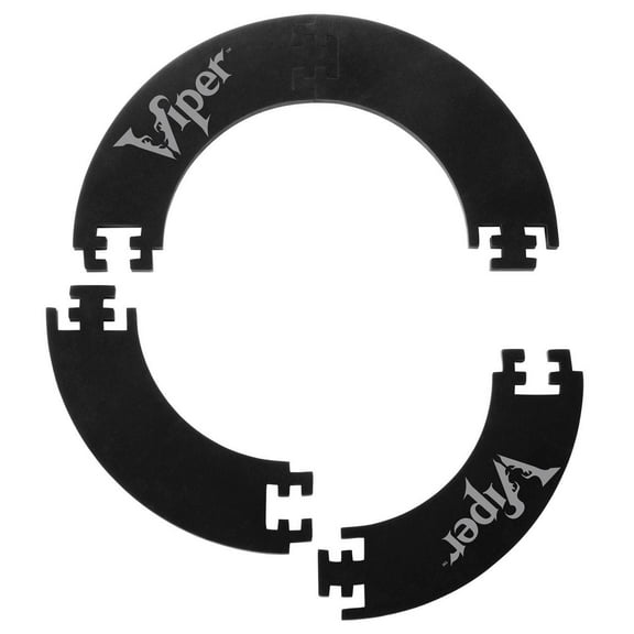 Viper Defender Steel Tip Dart Wall Protector Circular Backing Surround, Black