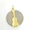 thumbnail image 6 of New 14k yellow Gold hollow guitar music Pendant charm 3D fine gift jewelry 1.4g, 6 of 12