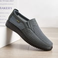 thumbnail image 3 of YUDAI Men's Slip-On Walking Shoes – Non-Slip, Breathable Mesh Sneakers for Gym, Workout & Everyday Wear, 3 of 7