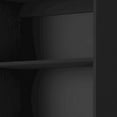 thumbnail image 6 of HomeRoots 71" Black Five Tier Bookcase, 6 of 7