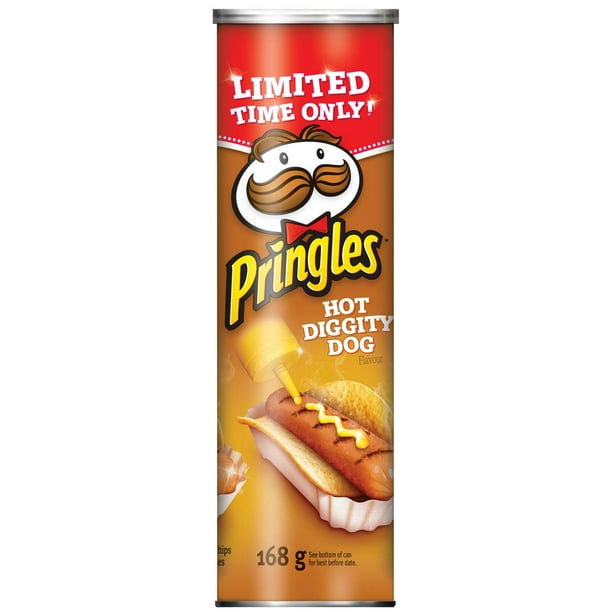 Croustillant à saveur de Hot Dog de Pringles