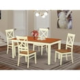 thumbnail image 3 of QUAN5-WHI-W 5 Pc dinette set- Dinette Table and 4 dinette Chairs, 3 of 3