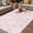 Pink, variant on Sage Green Geometric Outdoor Rug for Patio/Deck/Porch, Non-Slip Large Area Rug 4 x 6 Ft, Moroccan Chic Abstract Plaid Art Indoor Outdoor Rugs Washable Area Rugs, Reversible Camping Rug Carpet Runner