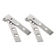thumbnail image 1 of Bisagras de puerta de acero inoxidable, bisagras de gabinete de alta resistencia giratorias de 360 ​​ degree, bisagras de siete formas para cocina, 2 uds. S, 1 of 8