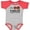 Heather and Red, variant on Inktastic Violin Humor Music Boys or Girls Baby Bodysuit