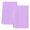 Plum Orchid, variant on Purple Pink Kitchen Towels Set of 2, Geometric Vertical Striped Solid Rainbow Absorbent Dish Towels for Kitchen, Microfiber Hand Towel, Quick Drying Tea Towel for Cleaning Decorative Dishcloths