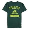 thumbnail image 1 of adidas Timbers Camiseta gráfica para hombre, verde, pequeña, 1 of 2