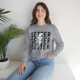 thumbnail image 7 of Setter Volleyball Player Sweatshirt, Gifts, Crewneck, 7 of 7