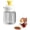 White, variant on Oil Dispenser Press on Sesame Oil Jar, 100 ml Glass Jar Soy Sauce Bottle for Kitchen Salad Barbecue Roasting Frying (Green)