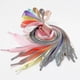 thumbnail image 4 of Cordones De Satén De Seda, Cordones De Zapatos De Cinta Plana Botas Cy, 4 of 4