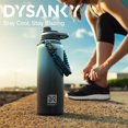 thumbnail image 4 of Botella de agua aislante DYSANKY de acero inoxidable de 1,2 L con accesorios, 4 of 9