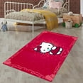 thumbnail image 3 of LaModaHome Non-Slip Rug Hello Kitty Kawaii Rug: Anime-Inspired Washable Mat Child Stain Resistant Living Room Kitchen Carpet - Size: 3,3X2,6ft(100X80cm), 3 of 5