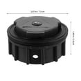 thumbnail image 6 of Niceauty Waste Bins Stopper Plastic Black Leakproof Drainage Control for Outdoor Commercial Waste Bin 1Set, 6 of 7