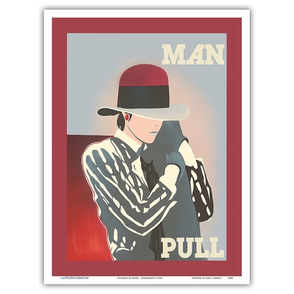 Pullman by Dana - Fragrance for Men - Vintage Advertising Poster c.1968 - Master Art Print (Unframed) 9in x 12in