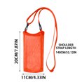 thumbnail image 2 of Fnochy Clearance Mesh Water Bottle Holder Bag - Portable Outdoor Cup Carrier with Adjustable Strap, Breathable Fast-Drying Fabric, Ideal for Travel, Hiking, Sports, Fits Bottles & Umbrellas, 2 of 4