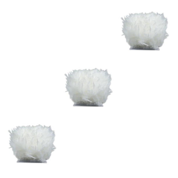 Cinta de adorno de plumas multicolor Minnieouse para vestido de fiesta accesorios de flecos de plumas