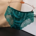 thumbnail image 3 of Youmylove Women's High Waisted Seamless Underwear Seamless Lace Panties Low Waist Sexy Sweet Silk Smooth Cotton Crotch Triangle Pants Ladies No Show Breathable Bikini Panty, 3 of 3