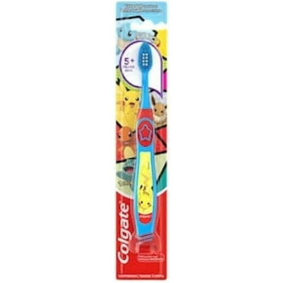 Colgate Pokemon Kids Toothbrush, Extra Soft, 5  Yers, Pack of 1