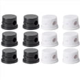 thumbnail image 1 of 12 Clips Magnéticos para Cables, Ajustables y Giratorios, para Debajo del Escritorio, para el Hogar y la Oficina., 1 of 5