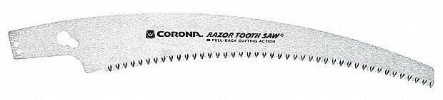 THREE CORONA Replacement Blade Blades Razor Tooth Saw Tree Pruner Max Sharpness 