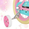 thumbnail image 6 of GLAF Flower Girls Bike for 3-9 Years Old Kids, 12 14 16 Inch Kids Bike with Training Wheels, Basket and Doll Seat, Children Bicycles with Coaster Brake, Pink, 6 of 10