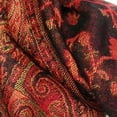 thumbnail image 2 of Paskmlna® Reversible Paisley Pashmina Shawl Wrap Elegant Colors #05, 2 of 2