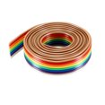thumbnail image 3 of 8P Cable Puente de paso de 1,27 mm DIY Tablero de circuitos Cable plano de 1m de largo, 3 of 4