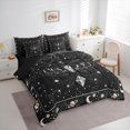 thumbnail image 3 of Manfei bohemian Moth 7-Piece Twin Bedding Sets,3D Cartoon Diamond Bedding Comforter Set,Galaxy Starry Sky Sheet Sets For Kids,Breathable Home Decor Reversible, 3 of 8
