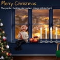 thumbnail image 4 of Velas Eléctricas de Ventana Navideñas Doratale Paquete de 4 120V con Sensor, 4 of 7