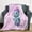 B1014, variant on Oneluffy Bibble Blanket Funny Bibble's Beliefs Blankets, Anime Meme Super Soft Flannel Throws Blankets Kawaii Lightweight Warm Plush Bed Bedding for Girls Boys Women Christmas Gifts