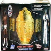WWE Figure 2-Pack, Rey Mysterio and MVC with WWE World Championship Belt