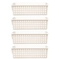 thumbnail image 2 of 4Pcs Plastic Basket Desktop Toy Basket Desktop Organizer Plastic Storage Baskets, 2 of 4