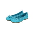 thumbnail image 5 of Jelly Beans Masa New Girl Crochet Bow Decor Round Toe Ballerina Ballet Flat, 5 of 5