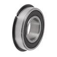 thumbnail image 1 of Rodamientos de bolas de ranura profunda 60/22NR2RS de Bargains Únicos 22x44x12mm P6 con doble sello de goma lubricados 1 Pc Rueda de coche patinete patineta universal negra, 1 of 6