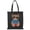 Black, variant on Fashion Bear Cool Boy Tote Bag - Image by Shutterstock, One Size Cotton Canvas Tote Bag