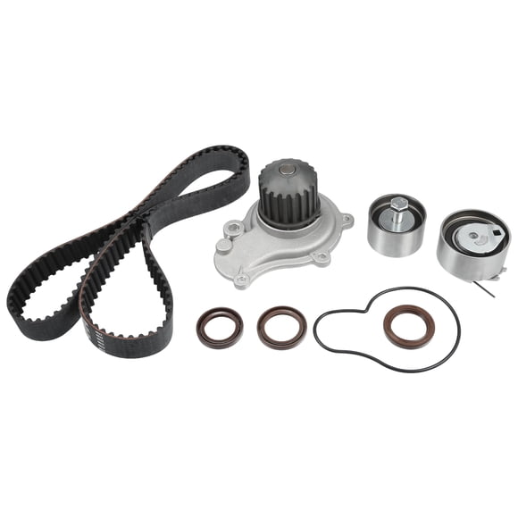 Unique Bargains Water Pump, with Idler Pulley Kit No.4694307AC/04781569AB for Chrysler Cirrus 97-00 Silver Tone, 1 Set