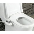 thumbnail image 2 of LUXE Bidet NEO 320 - Hot and Cold Water Bidet Attachment, Self-Cleaning, Rear and Feminine Wash White, 2 of 9