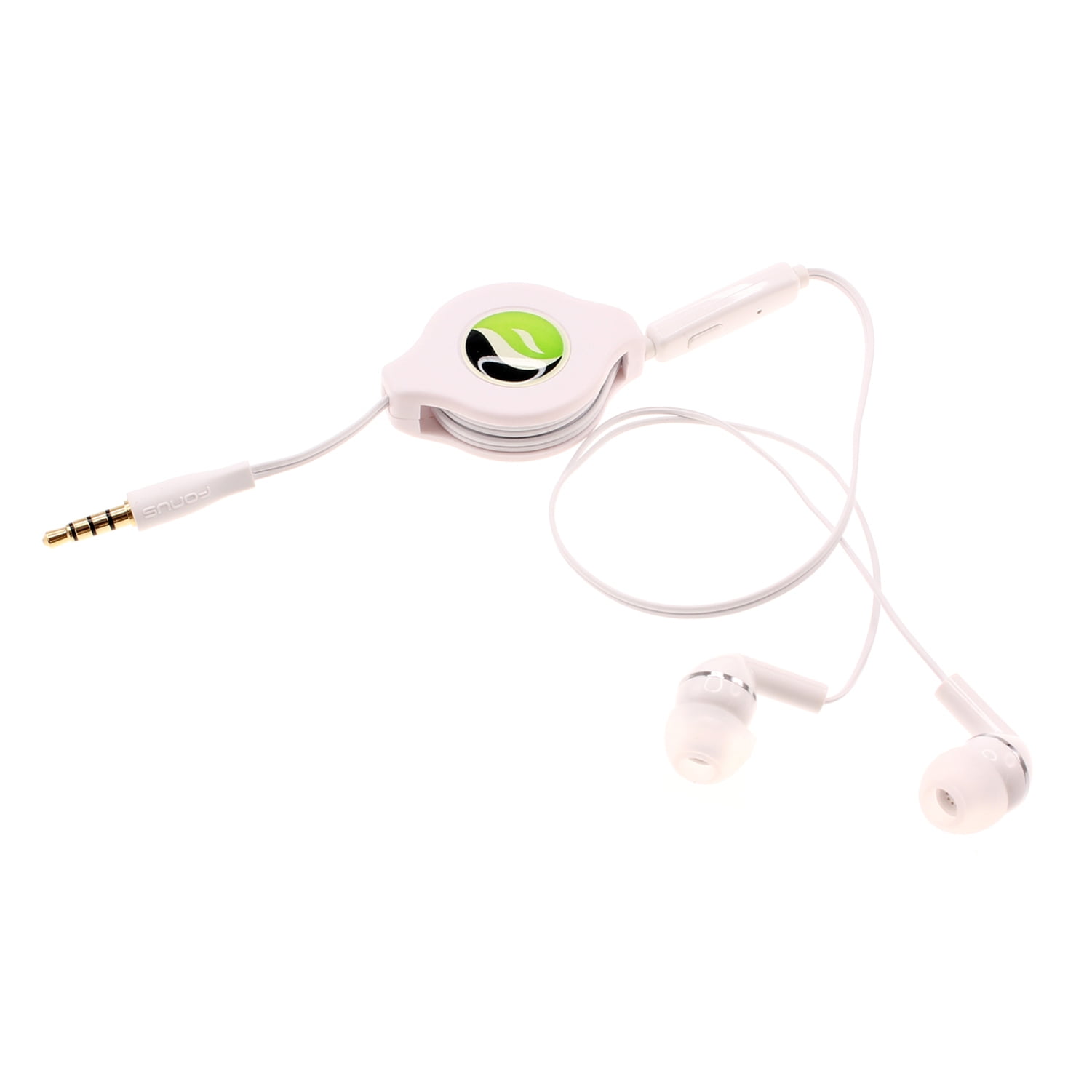 Retractable Earphones for Samsung Galaxy Tab Active 4 Pro 10.1" (2022)/(2019) - Headphones Hands-free Headset 3.5mm w Mic Earbuds for Galaxy Tab Active 4 Pro 10.1" (2022)/(2019)