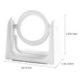 thumbnail image 2 of UPOUART Bathroom Curtain Rod Holder White 1.6x1.1x2in, 2 of 8