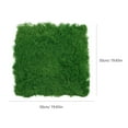 thumbnail image 2 of KALLORY Green Artificial Moss Mat with Soft EPE Foam Base for Garden, Landscape Decoration, and Craft Projects, 2 of 8