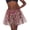 Coffee, variant on Gureui Women's Cos-Play Half Dress, Mesh Star Pattern Seen Through Lighting Lamp Princess Cute Halloween Dancing Skirt