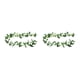 thumbnail image 1 of Bewildely Flores simuladas fáciles de administrar: para la decoración de la oficina Flores de plantas simuladas Vides de flores Suministros de blanco Vid rosa de 16 cabezas 2Conjunto, 1 of 6