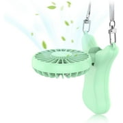 USB Necklace Fan Handheld Mini air cooler Portable Cooling blower,with adjustable lanyard