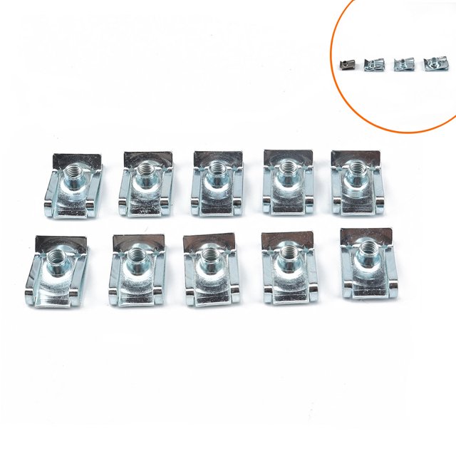 Tuerca de clip/tuerca de resorte de acero inoxidable adecuada para automóviles y motocicletas